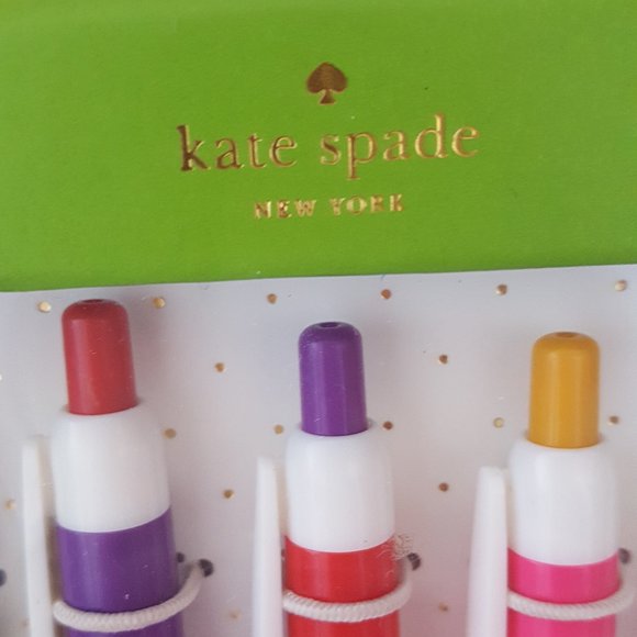 NWT-Kate Spade Set of Whimsical Pens - Picture 3 of 4